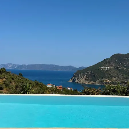 'maison Magnolia' With Infinity Pool & Sea View * Skopelos Town